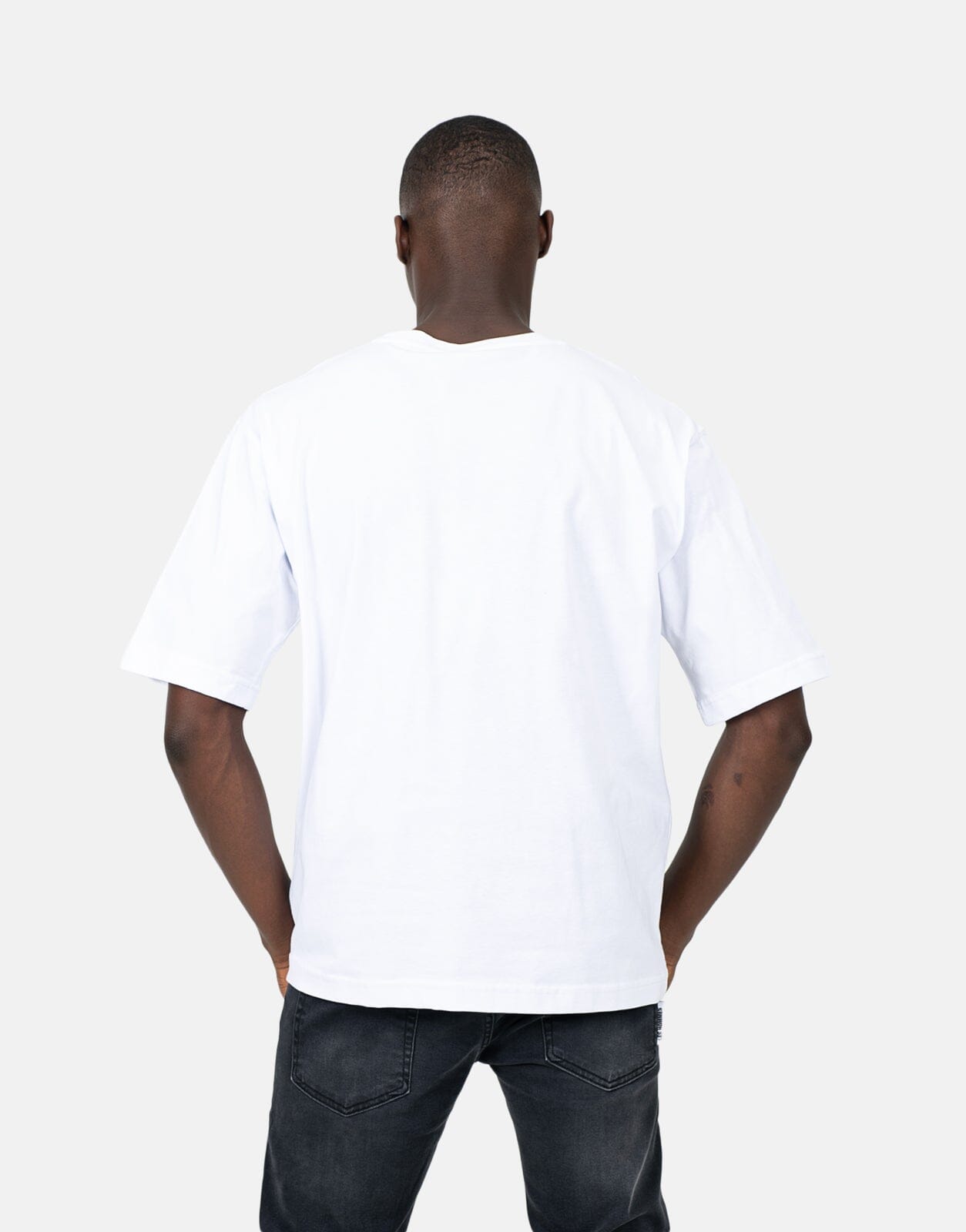 Les Hommes Marco Logo White T-Shirt - Les Hommes