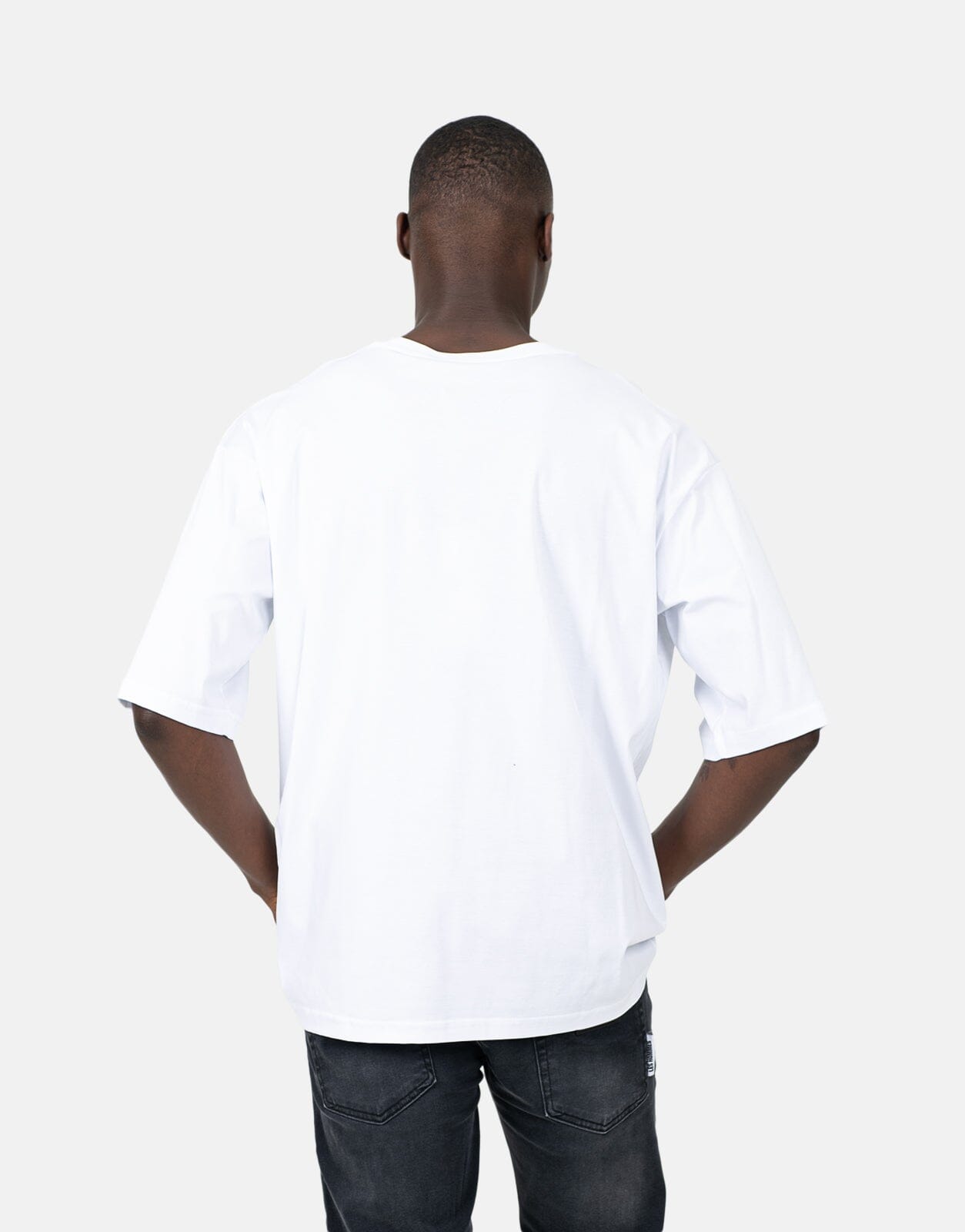 Les Hommes Overoutline White T-Shirt - Les Hommes