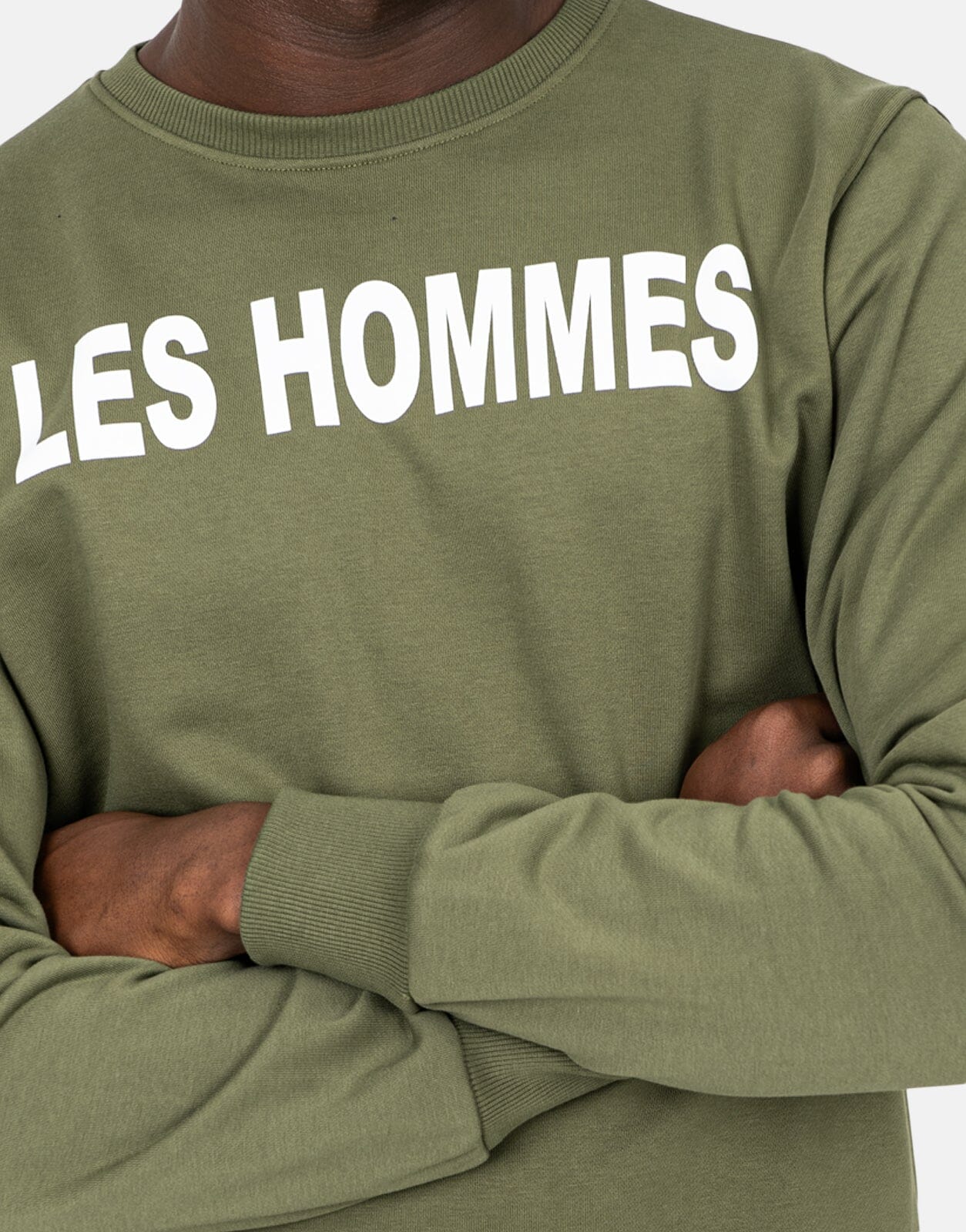 Les Hommes Font Green Sweatshirt - Les Hommes