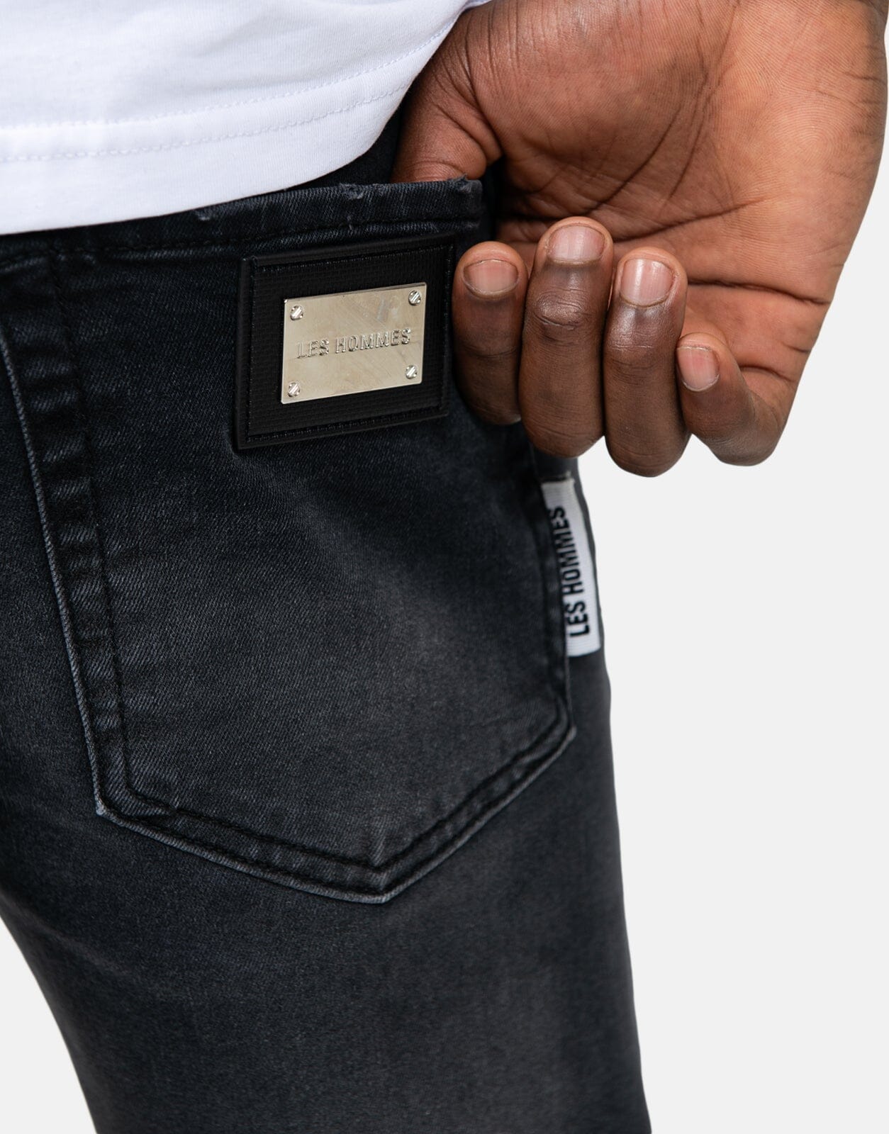 Les Hommes Black Jeans - Les Hommes