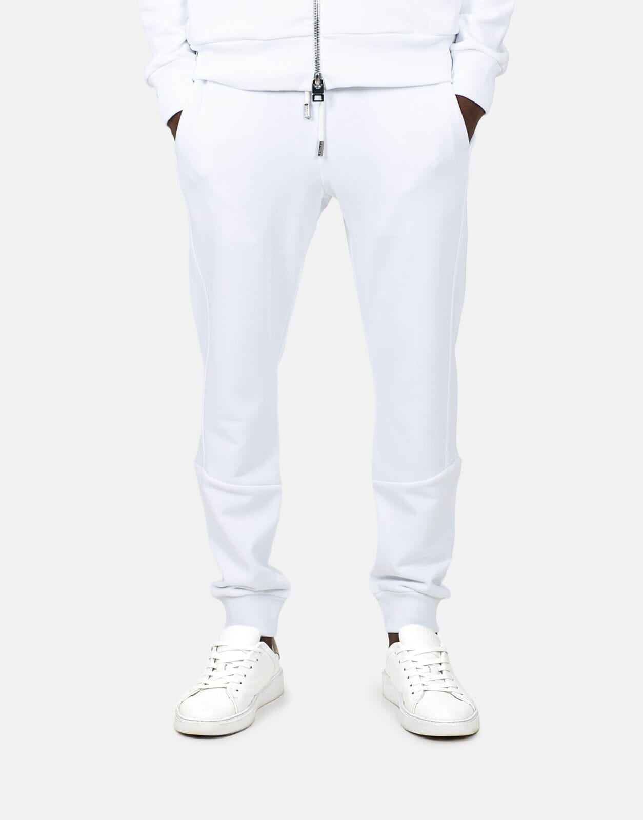 Les Hommes White Jogger Sweatpants - Les Hommes