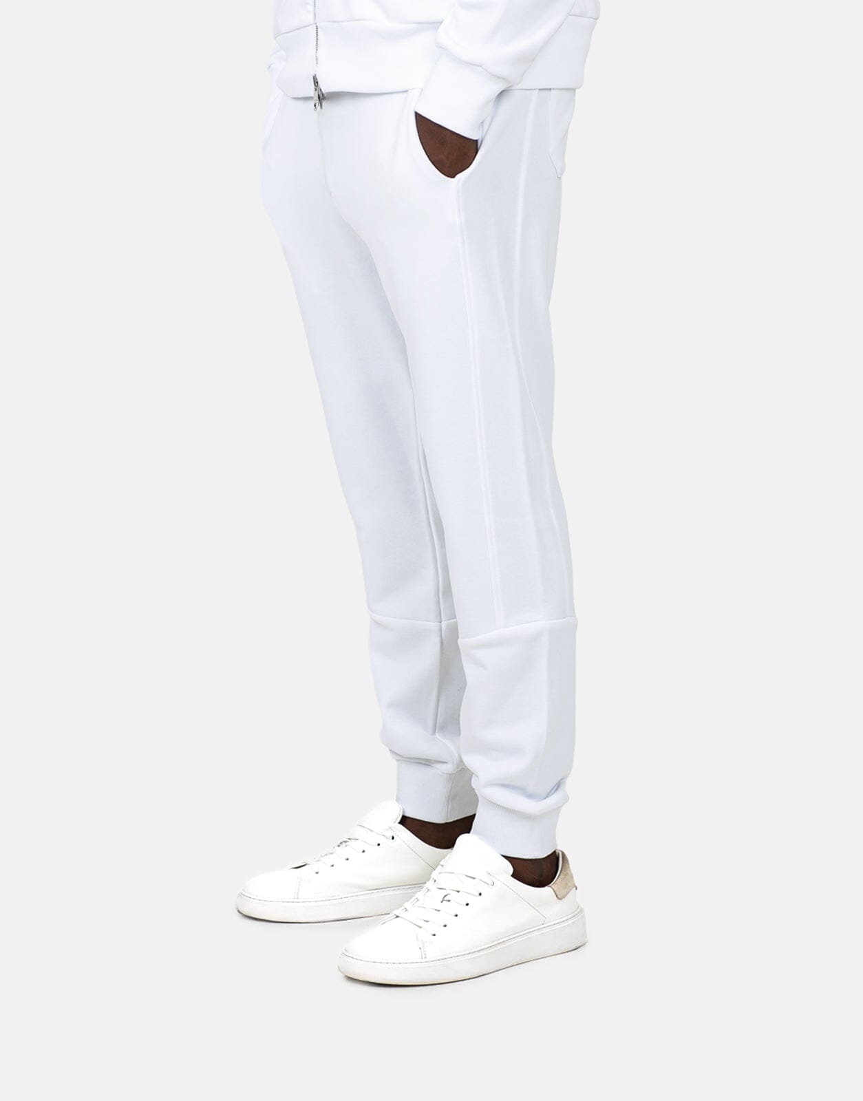 Les Hommes White Jogger Sweatpants - Les Hommes