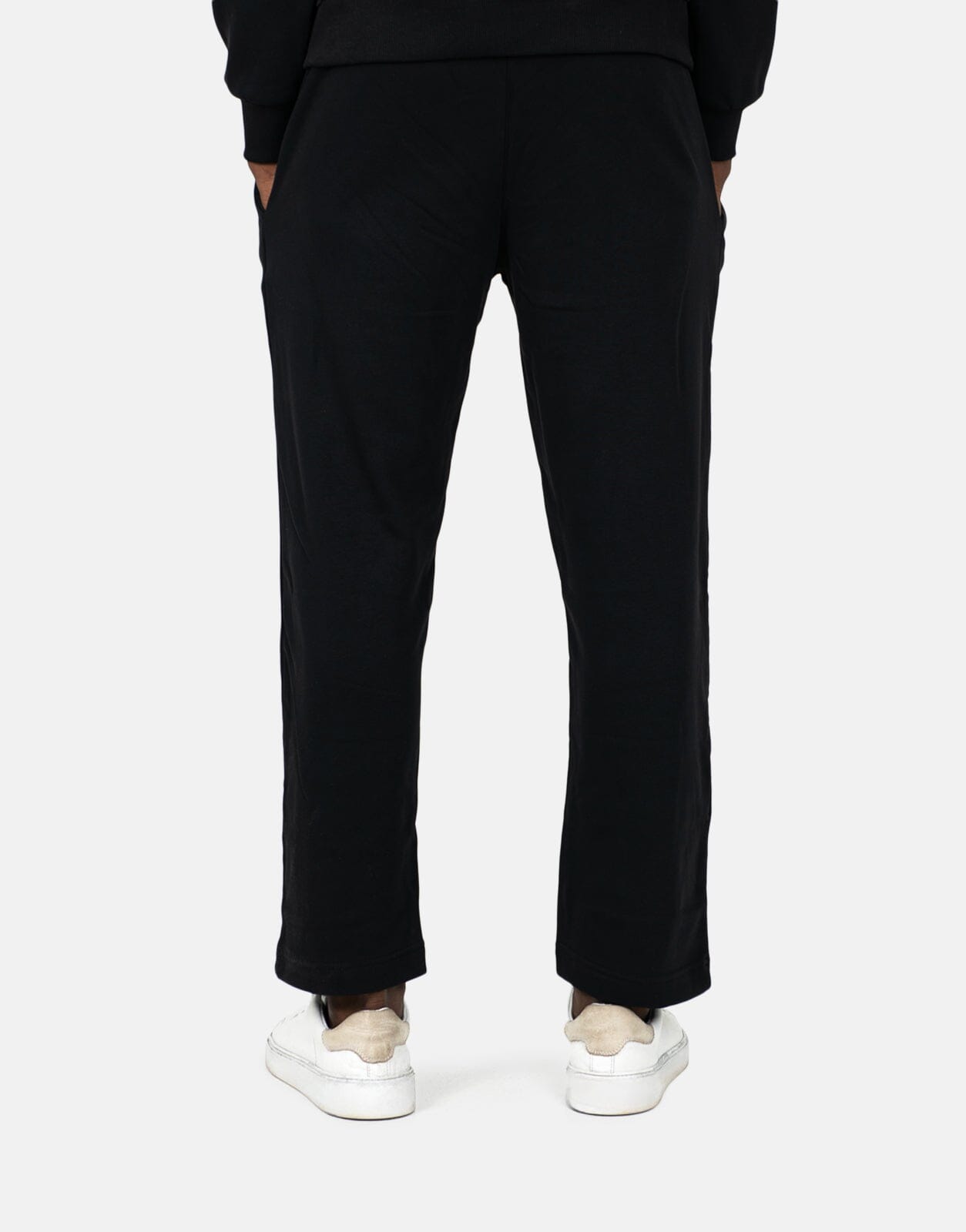 Les Hommes Logo Jogger Black Sweatpants - Les Hommes