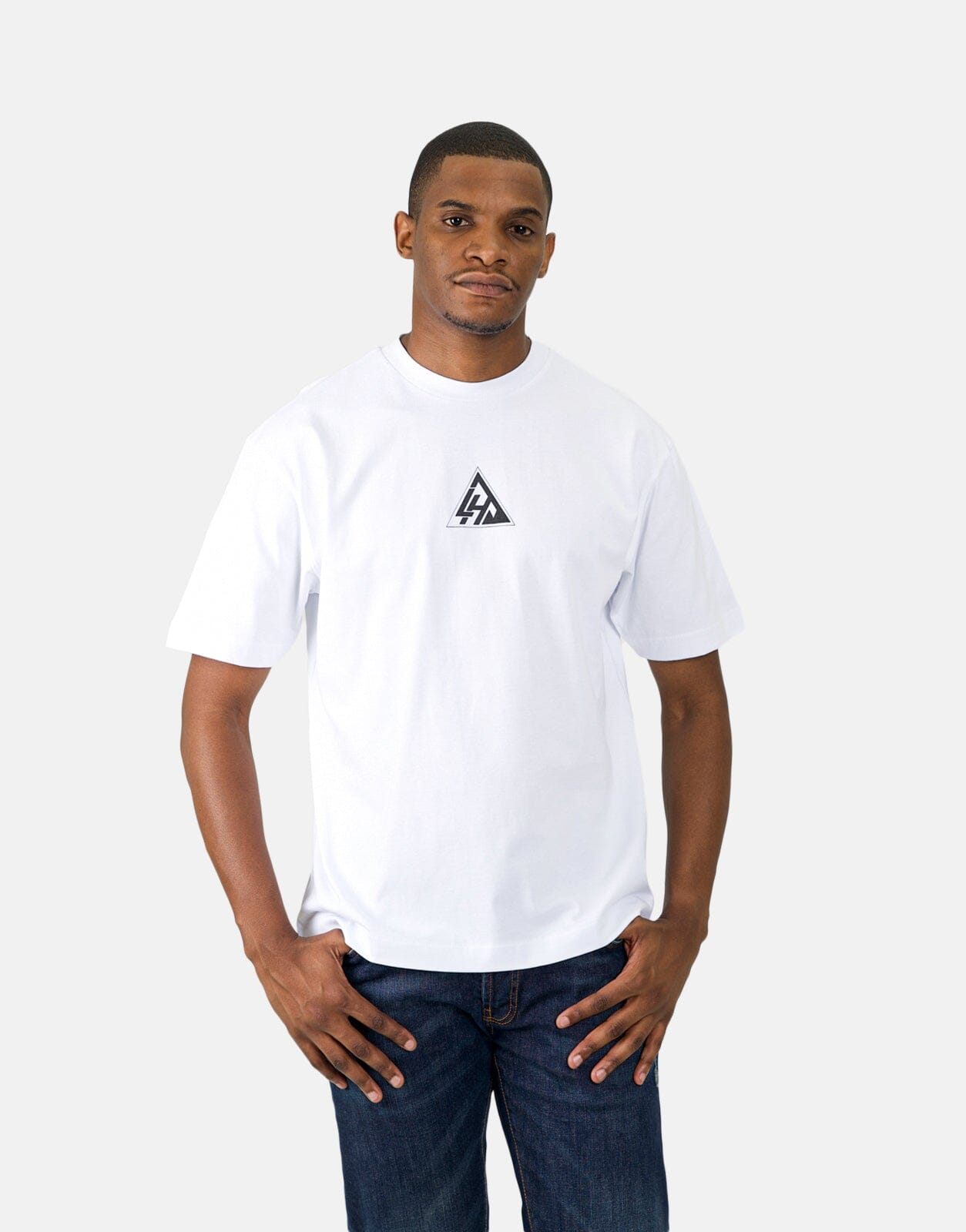Les Hommes Black Label Freaky White T-Shirt - Les Hommes