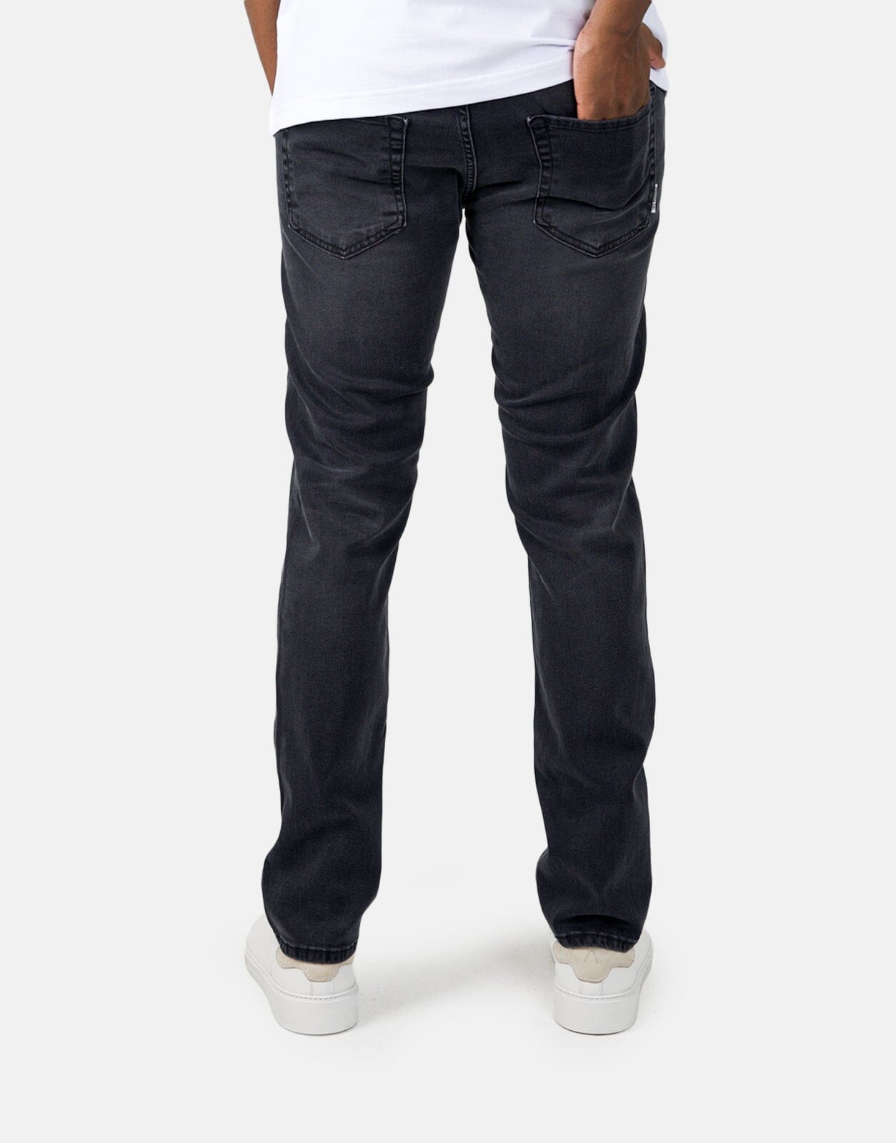 Les Hommes Black Wash Jeans - Les Hommes