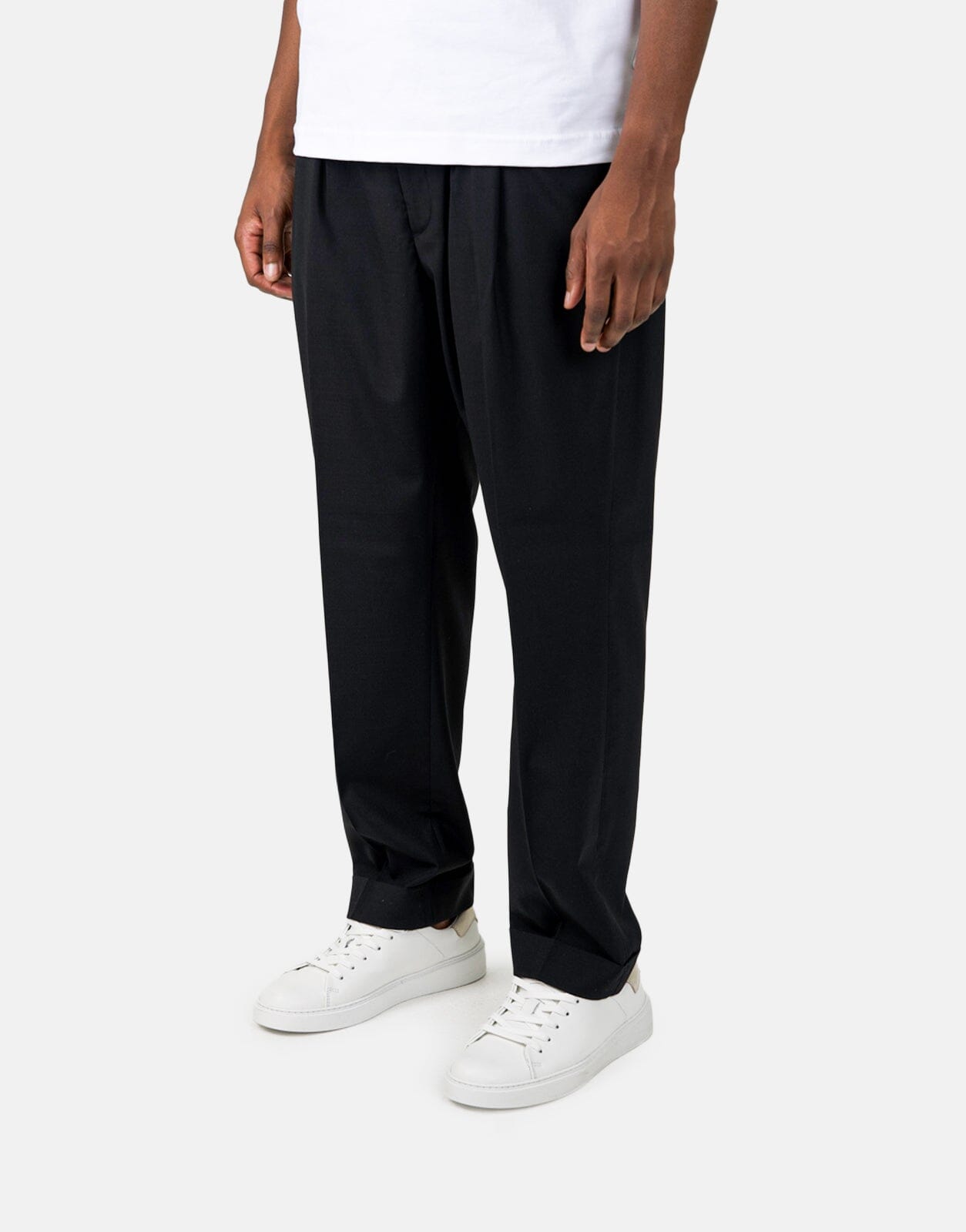 Les Hommes Black Chino Pants - Les Hommes