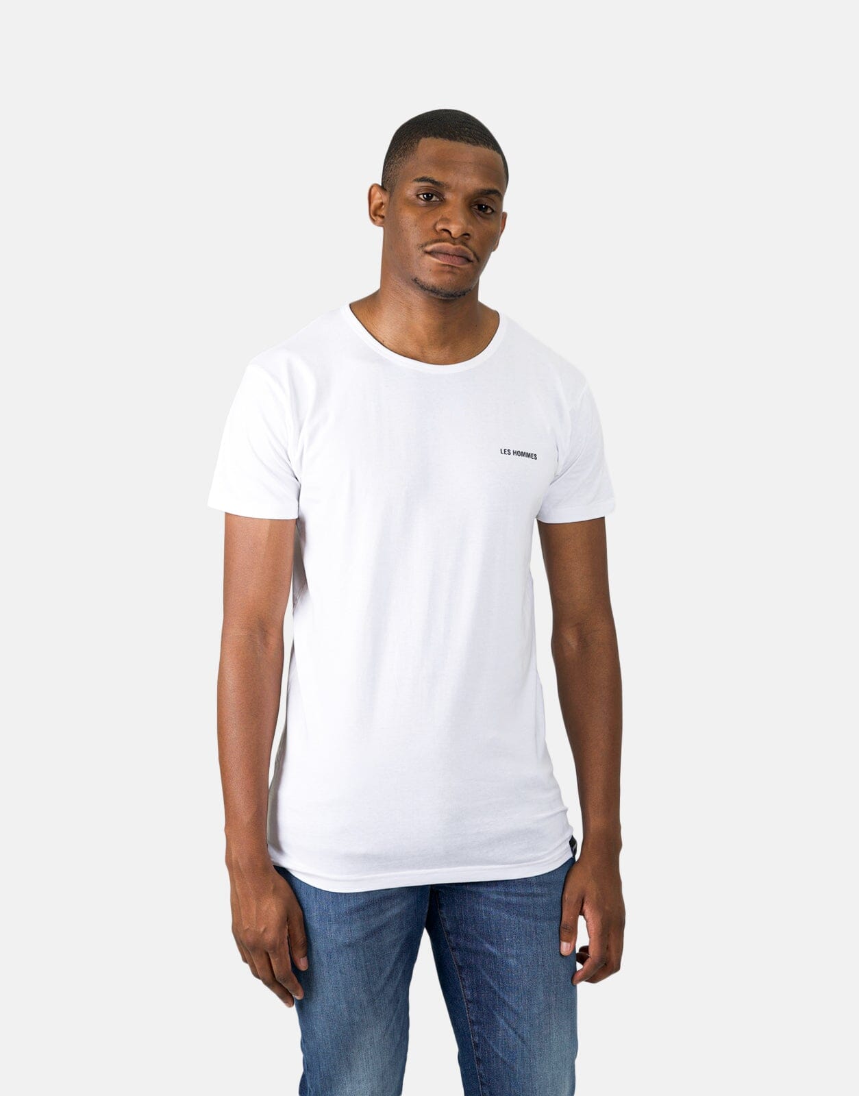 Les Hommes Basic White T-Shirt - Les Hommes