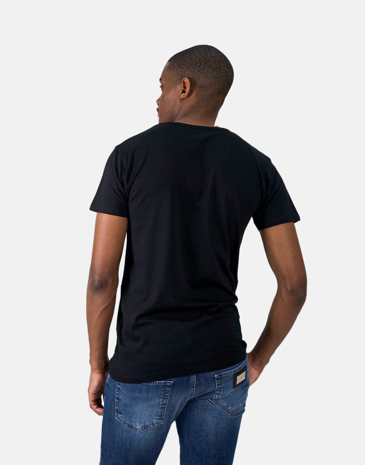 Les Hommes Basic Black T-Shirt - Les Hommes
