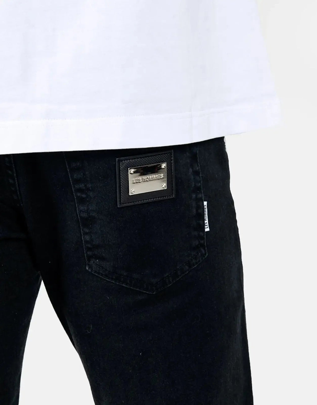 Les Hommes Black Slim Jeans Les Hommes