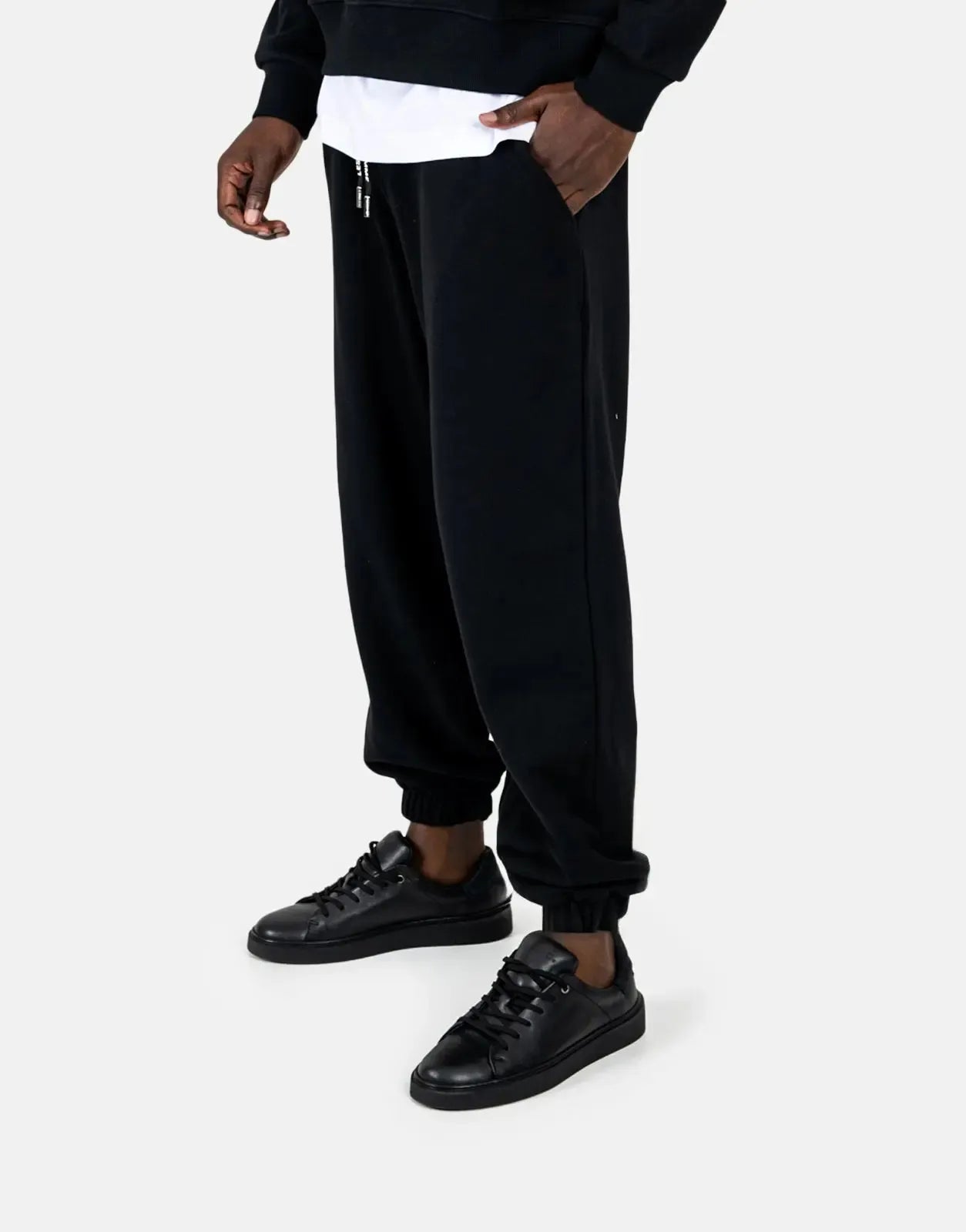 Les Hommes Black Sweatpants Les Hommes