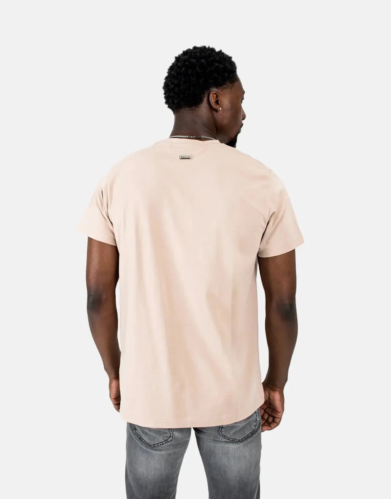 Les Hommes Centre Print Stone T-Shirt Les Hommes