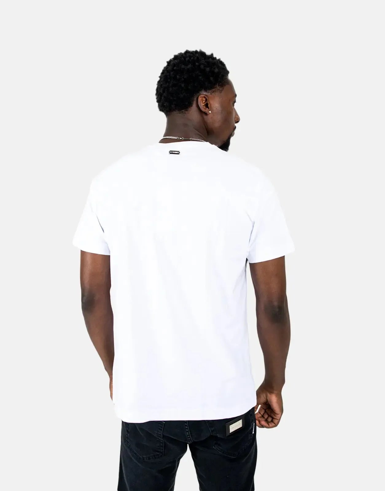 Les Hommes Est 2005 White T-Shirt Les Hommes
