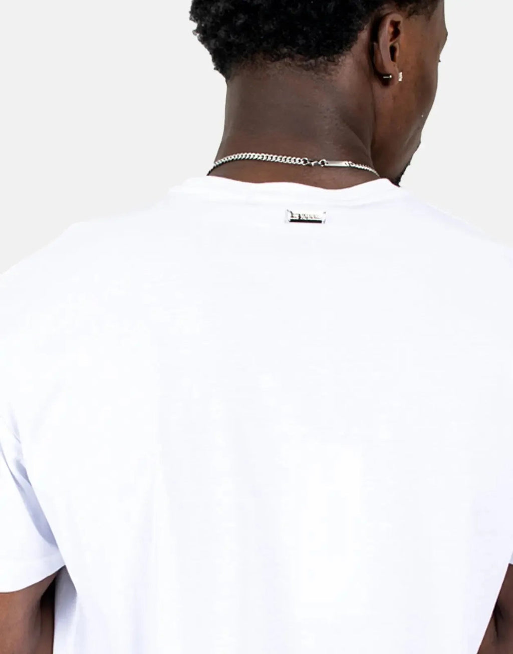 Les Hommes Graphic Print White T-Shirt Les Hommes
