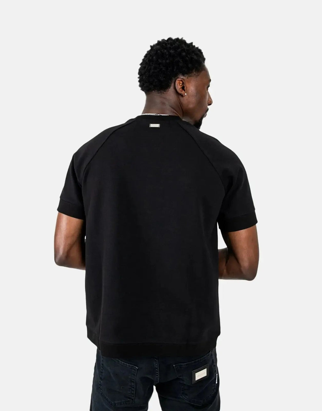 Les Hommes Heavyweight Black T-Shirt Les Hommes
