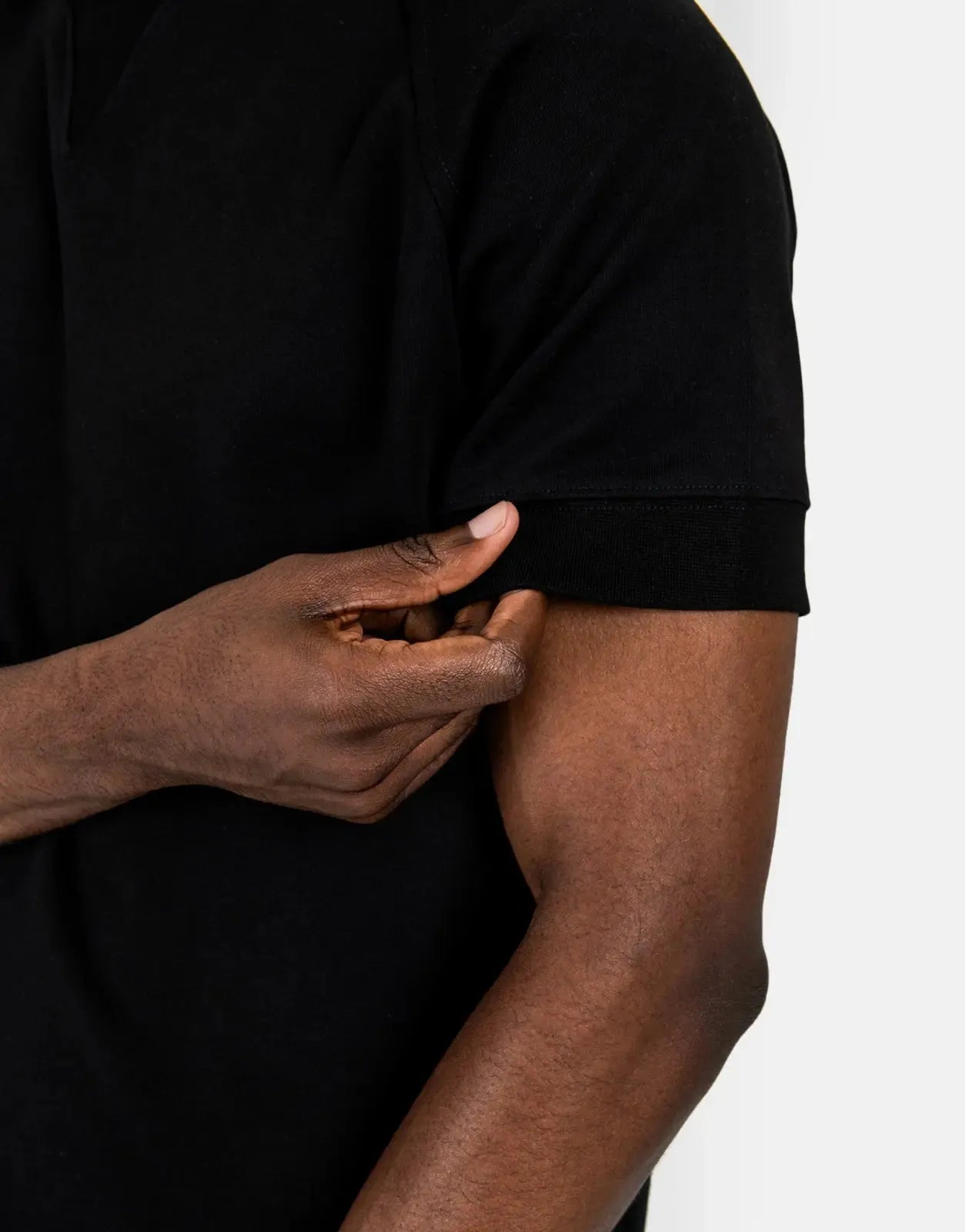 Les Hommes Heavyweight Black T-Shirt Les Hommes
