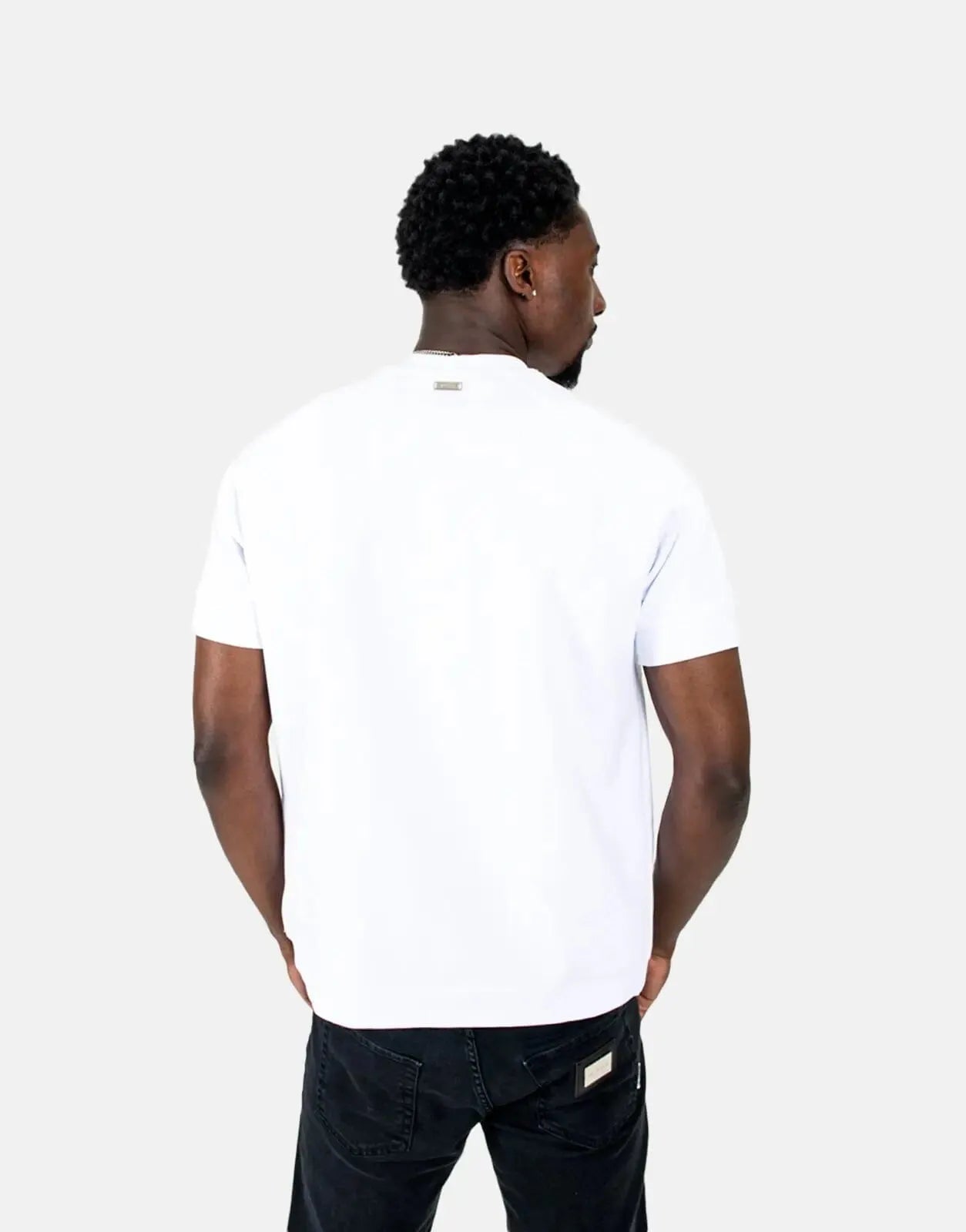 Les Hommes Heavyweight White T-Shirt Les Hommes