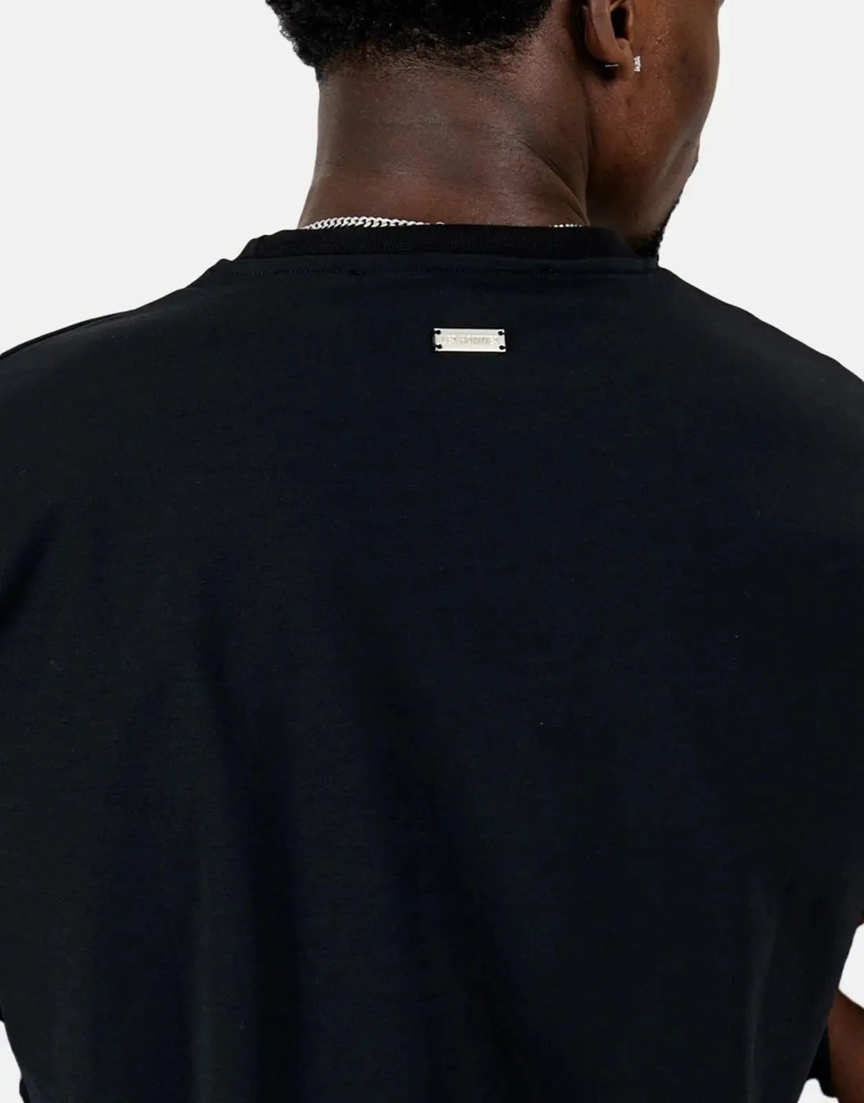 Les Hommes Palm Tree Black T-Shirt Les Hommes
