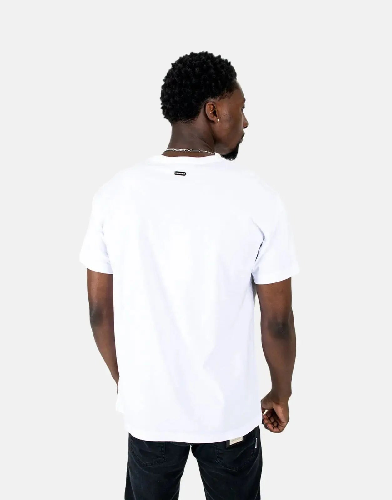 Les Hommes Statue White T-Shirt Les Hommes