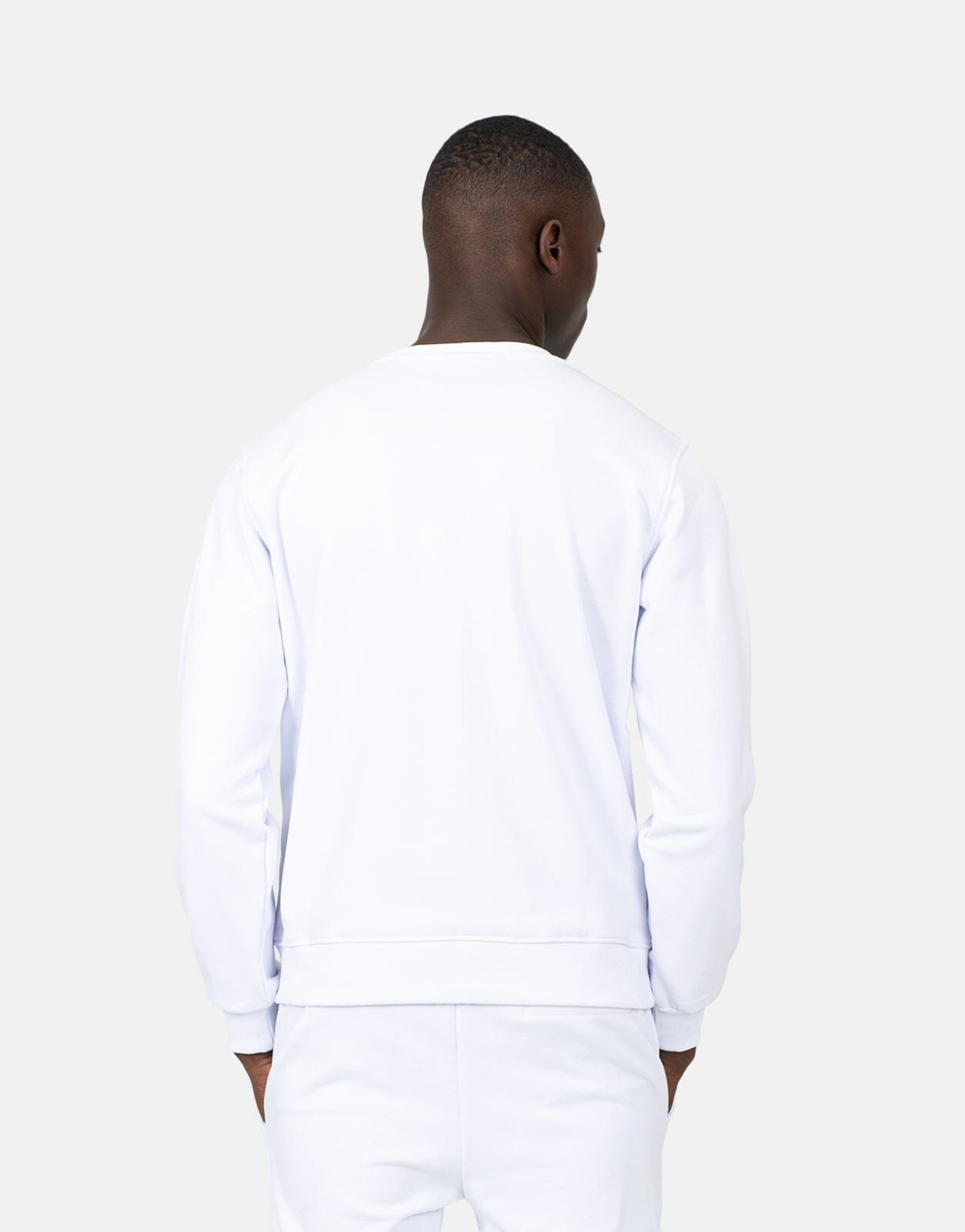 Les Hommes Font White Sweatshirt - Les Hommes