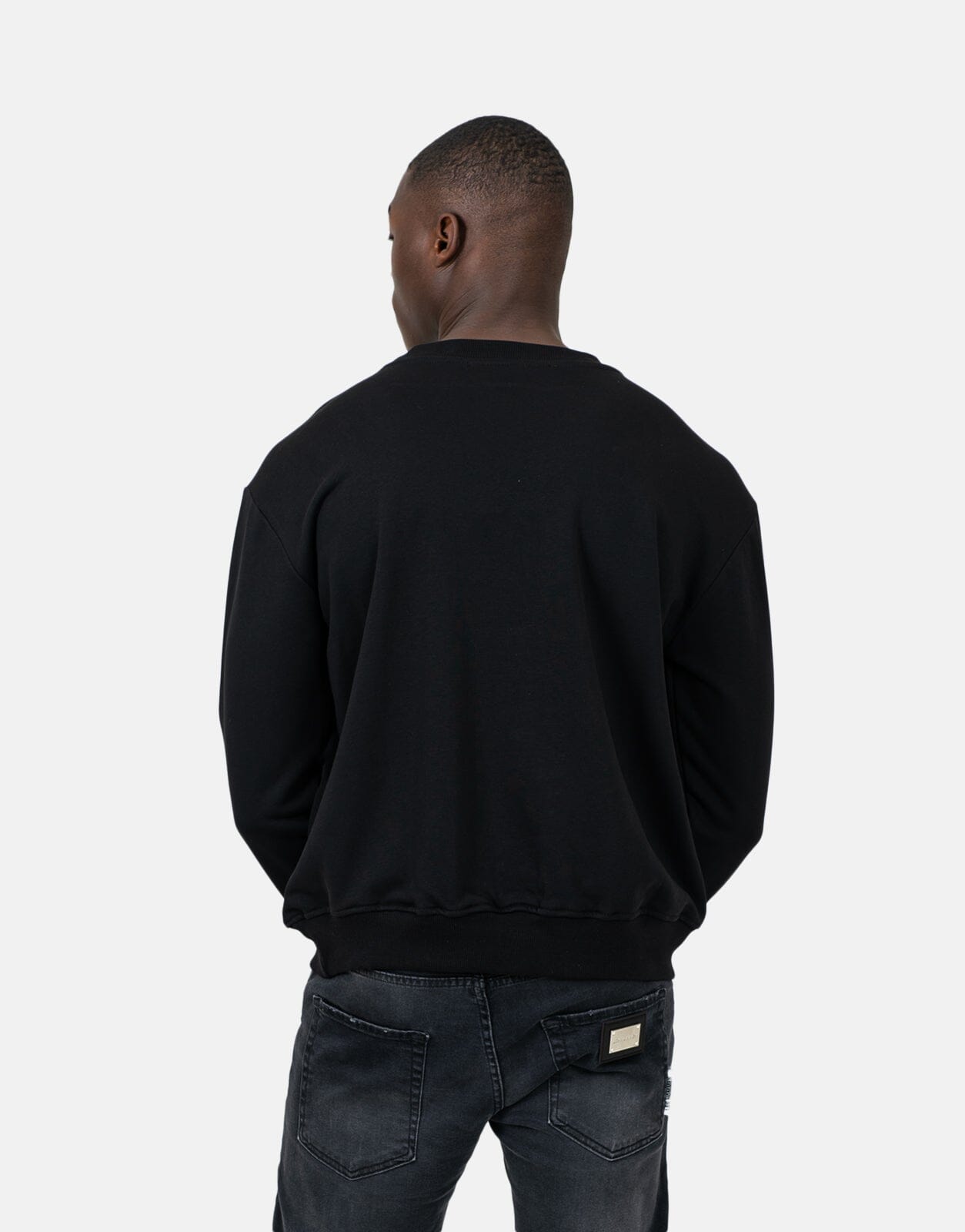 Les Hommes Logo Black Sweatshirt - Les Hommes
