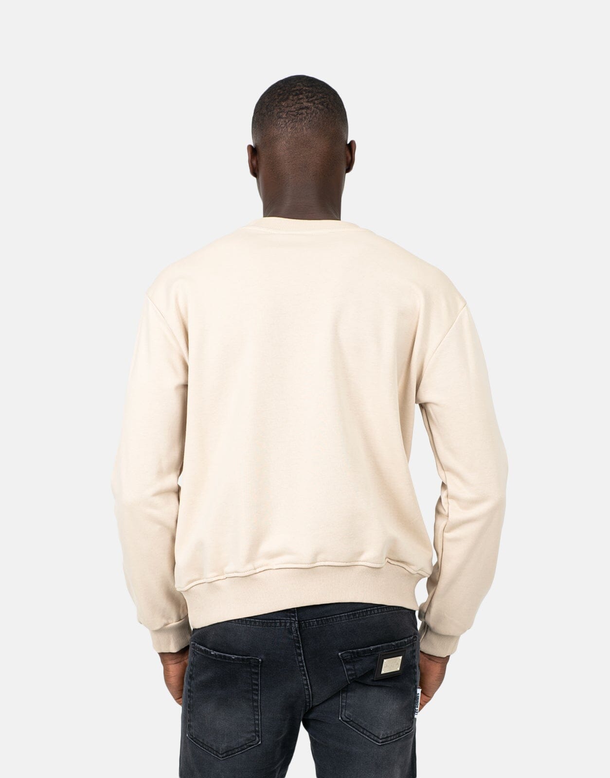 Les Hommes Logo Brown Sweatshirt - Les Hommes