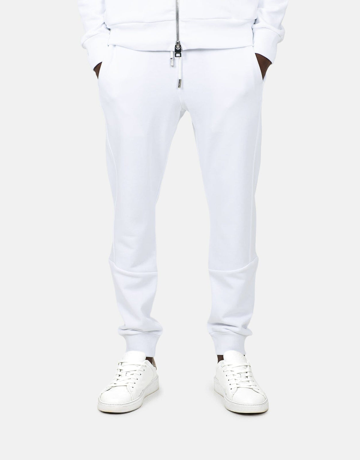 Les Hommes White Jogger Sweatpants - Les Hommes