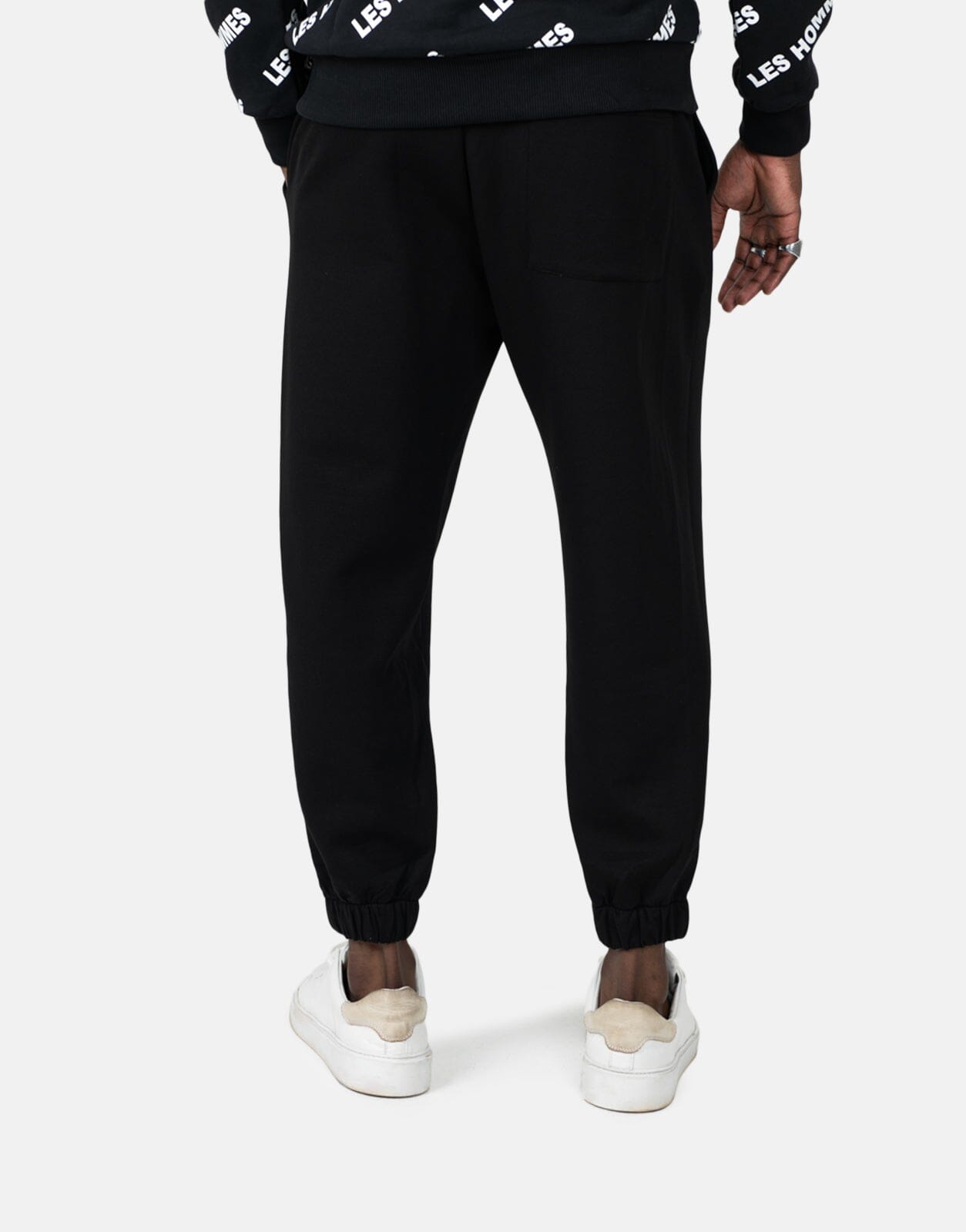 Les Hommes Heavy Black Sweatpants - Les Hommes