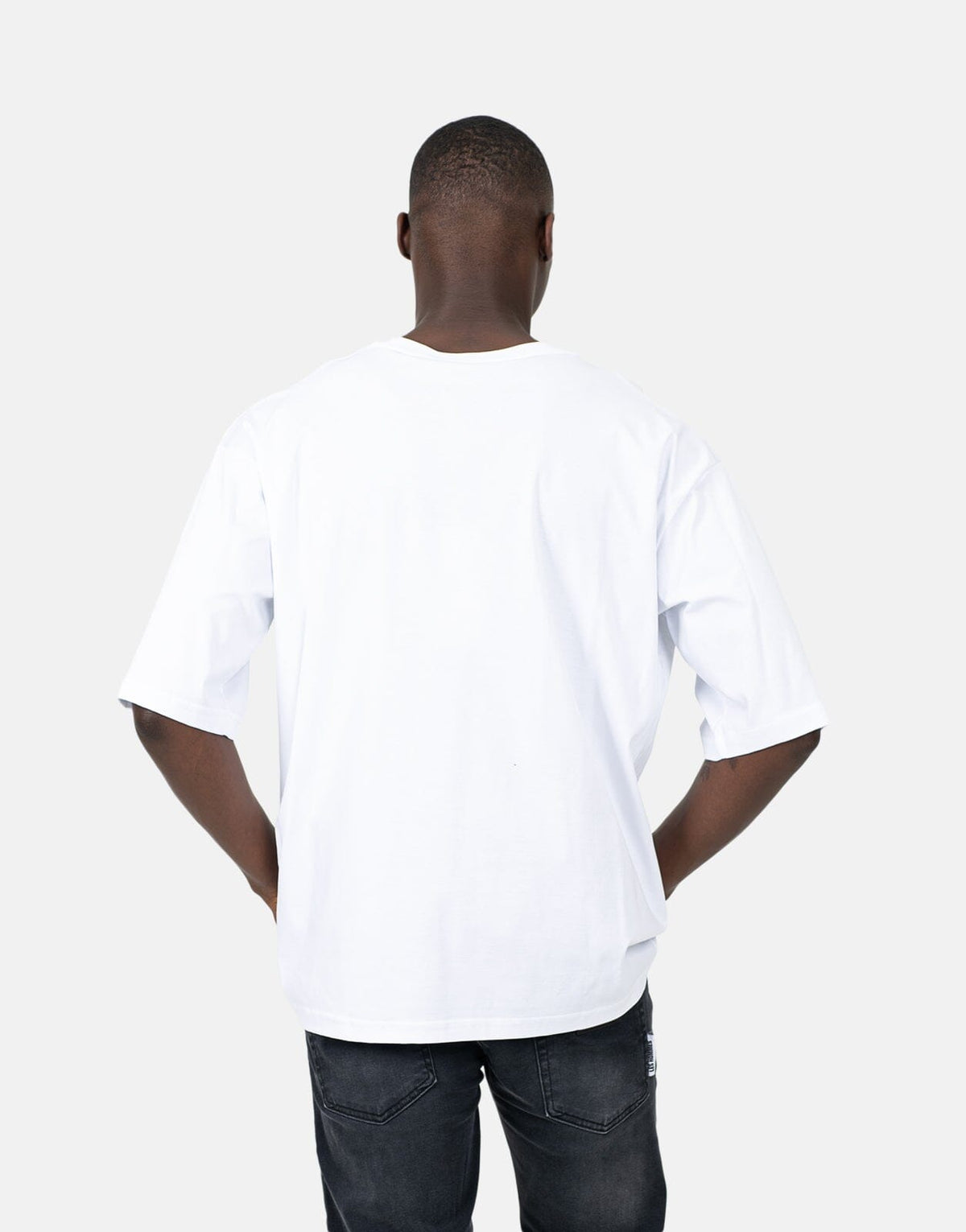 Les Hommes Overoutline White T-Shirt - Les Hommes