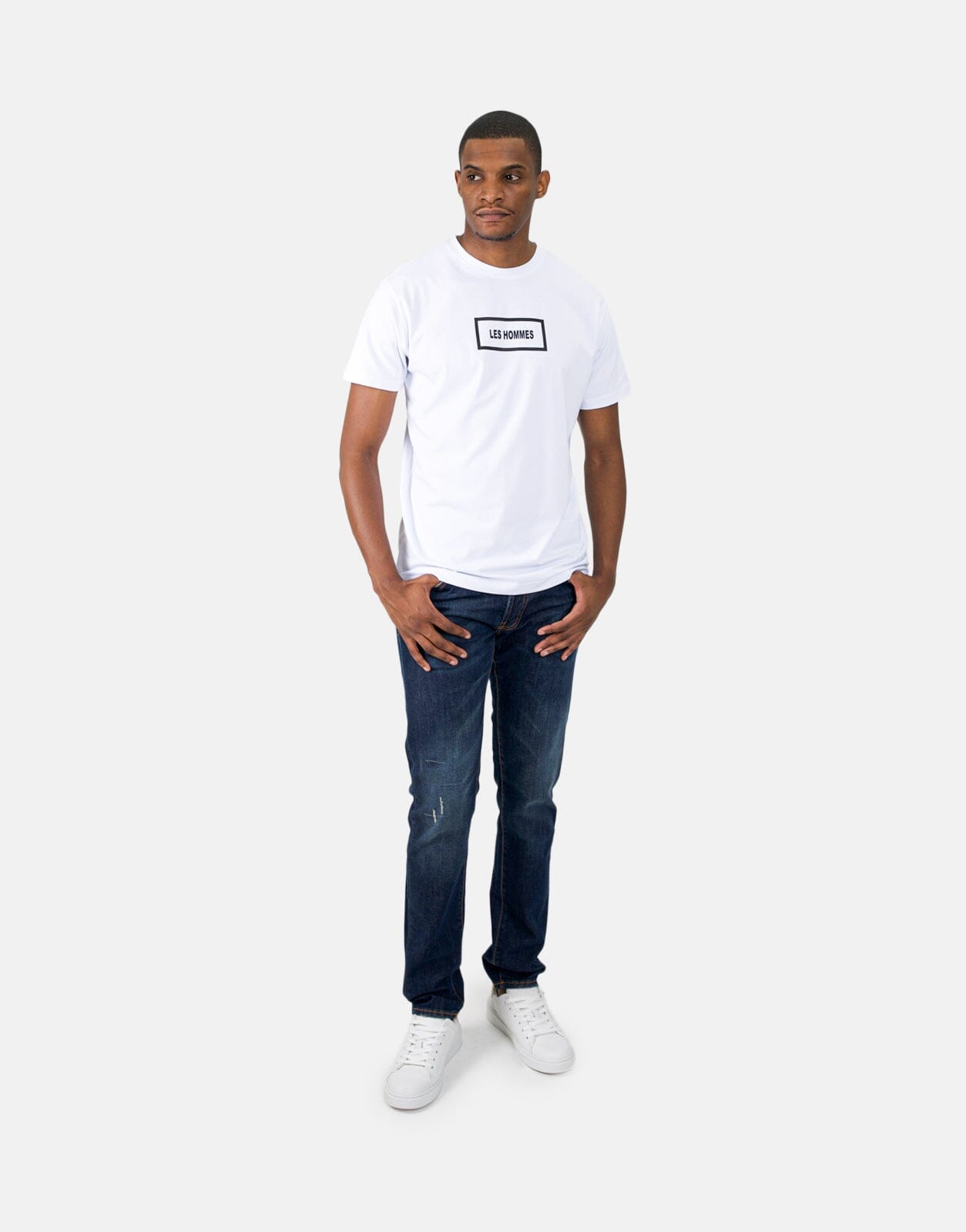 Les Hommes Dark Wash Jeans - Les Hommes