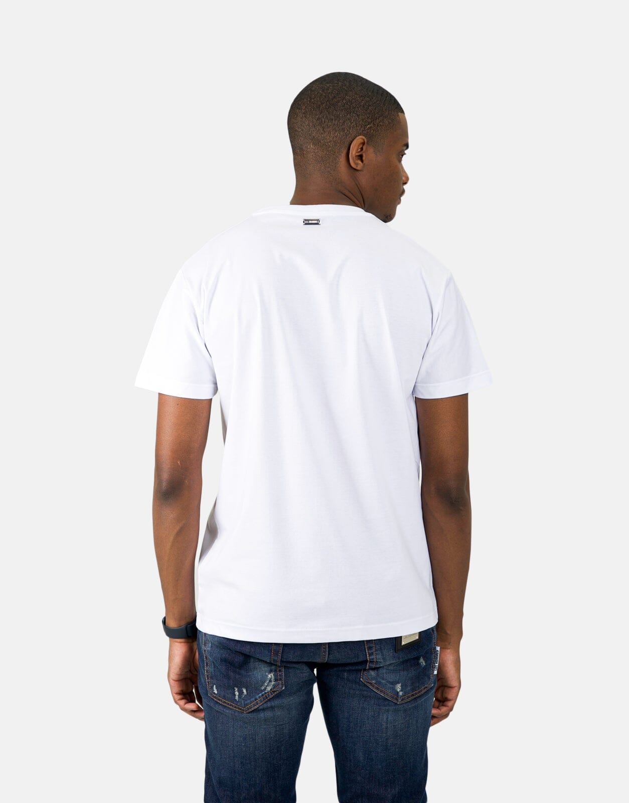 Les Hommes Digital Print Ceiling White T-Shirt - Les Hommes