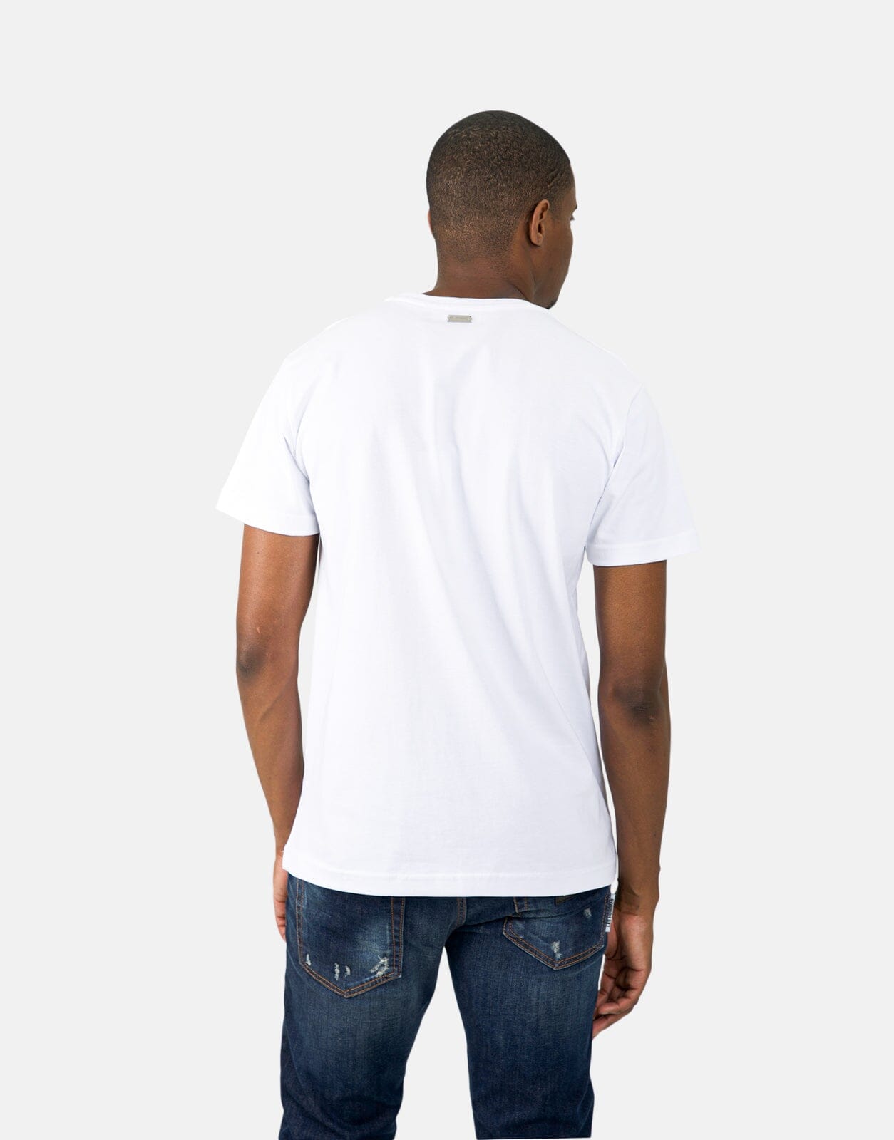Les Hommes Embroidery White T-Shirt - Les Hommes