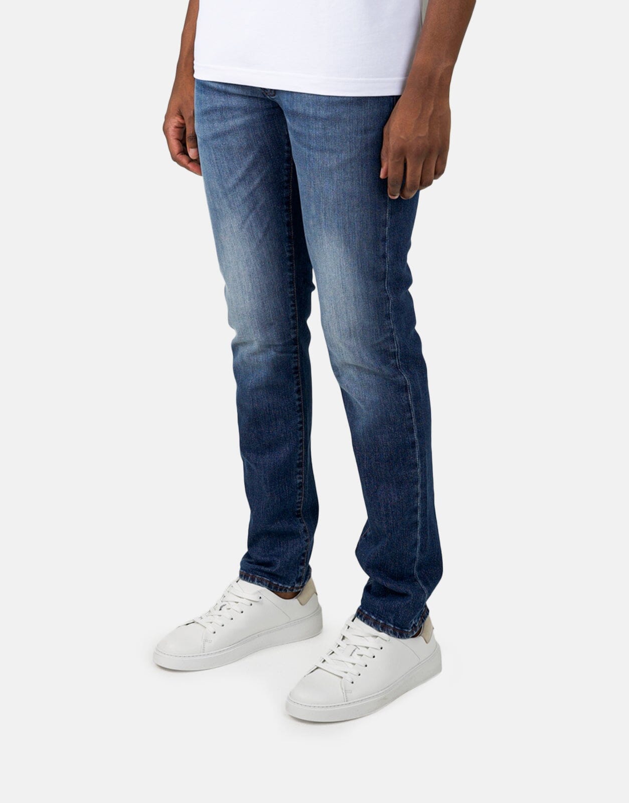 Les Hommes Mid Wash Jeans - Les Hommes
