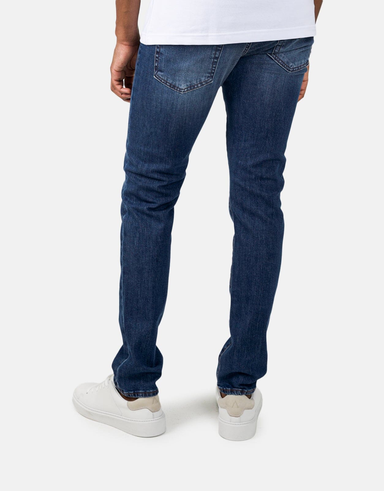 Les Hommes Mid Wash Jeans - Les Hommes